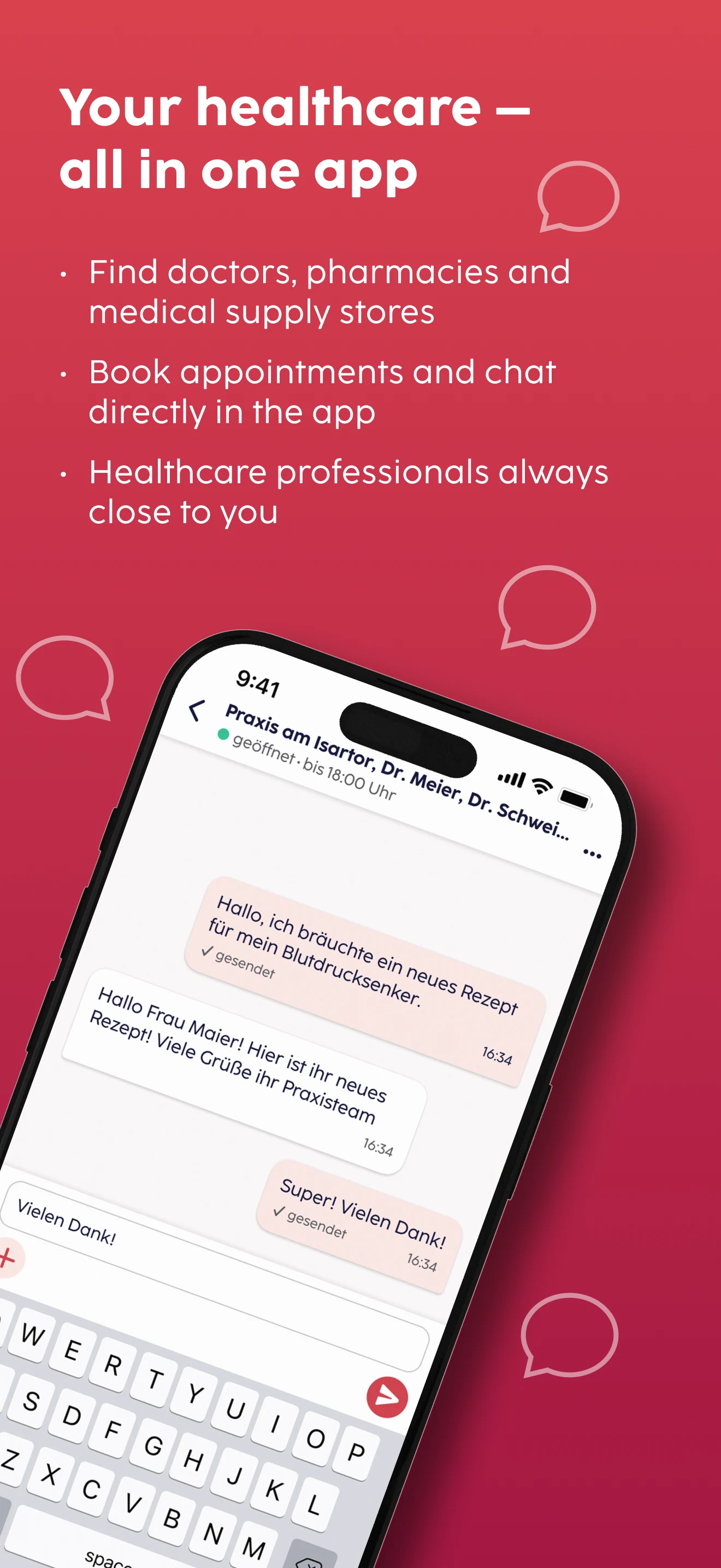 gesund.de - E-Prescription App screenshot