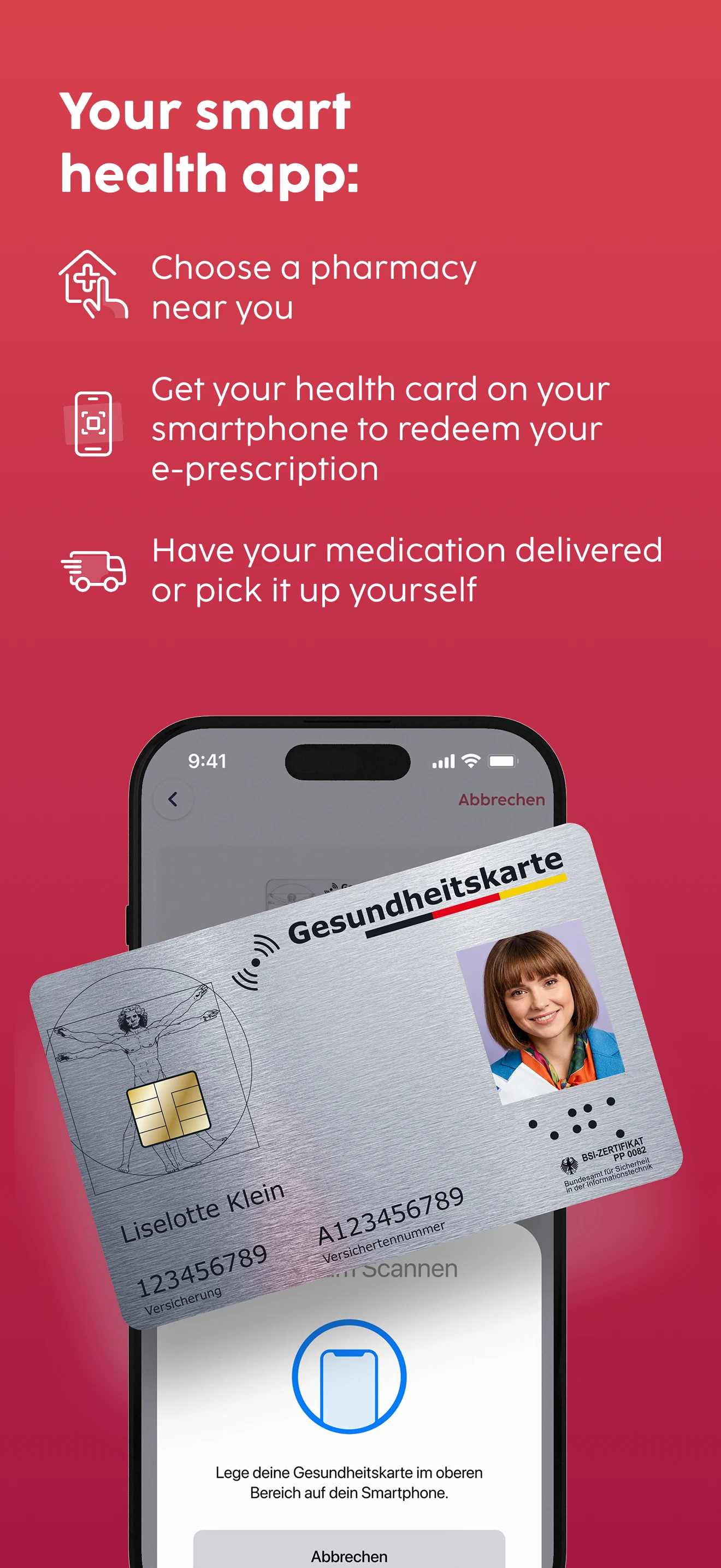 gesund.de - E-Prescription App screenshot