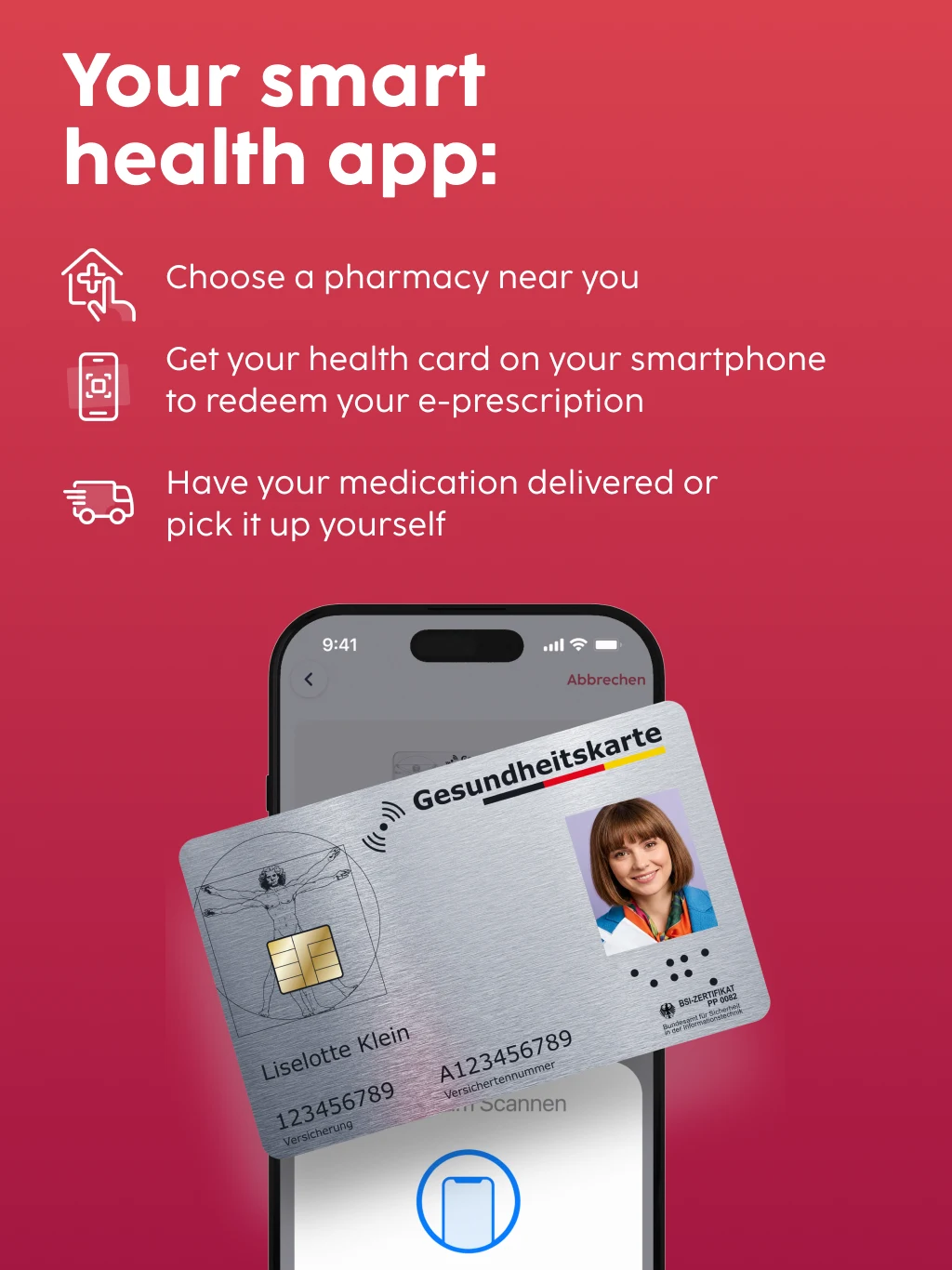 gesund.de - E-Prescription App screenshot