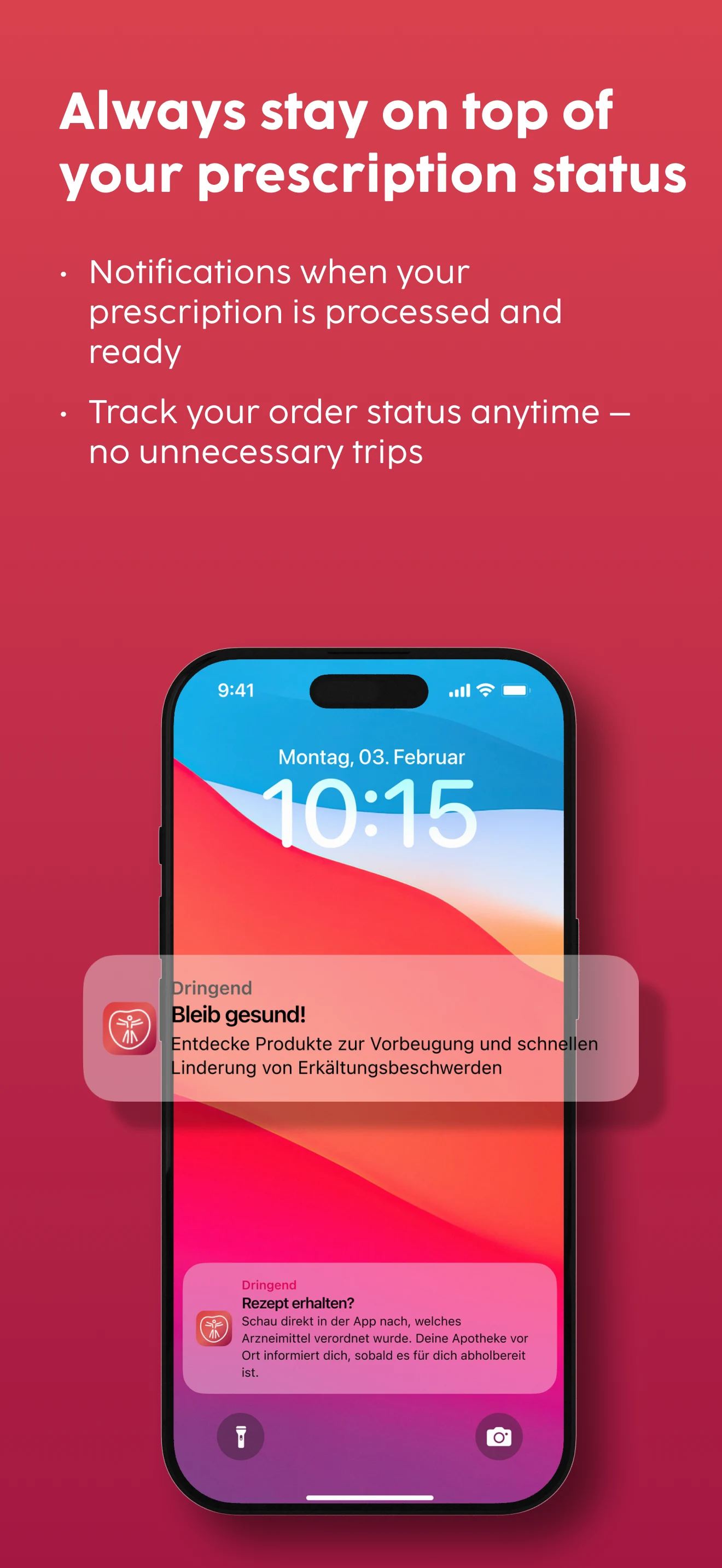 gesund.de - E-Prescription App screenshot